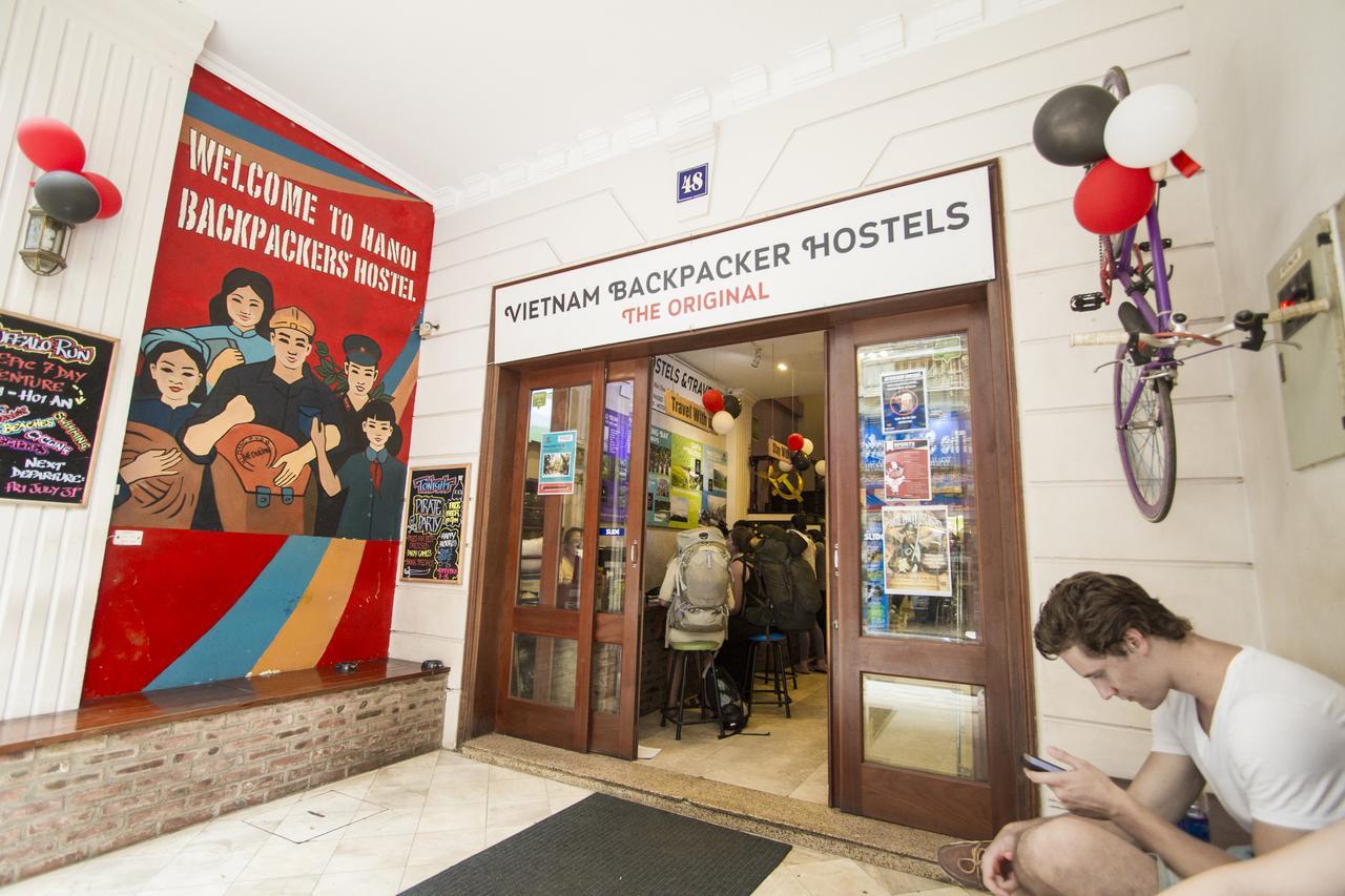 Vietnam Backpacker Hostels - Original ハノイ市 エクステリア 写真